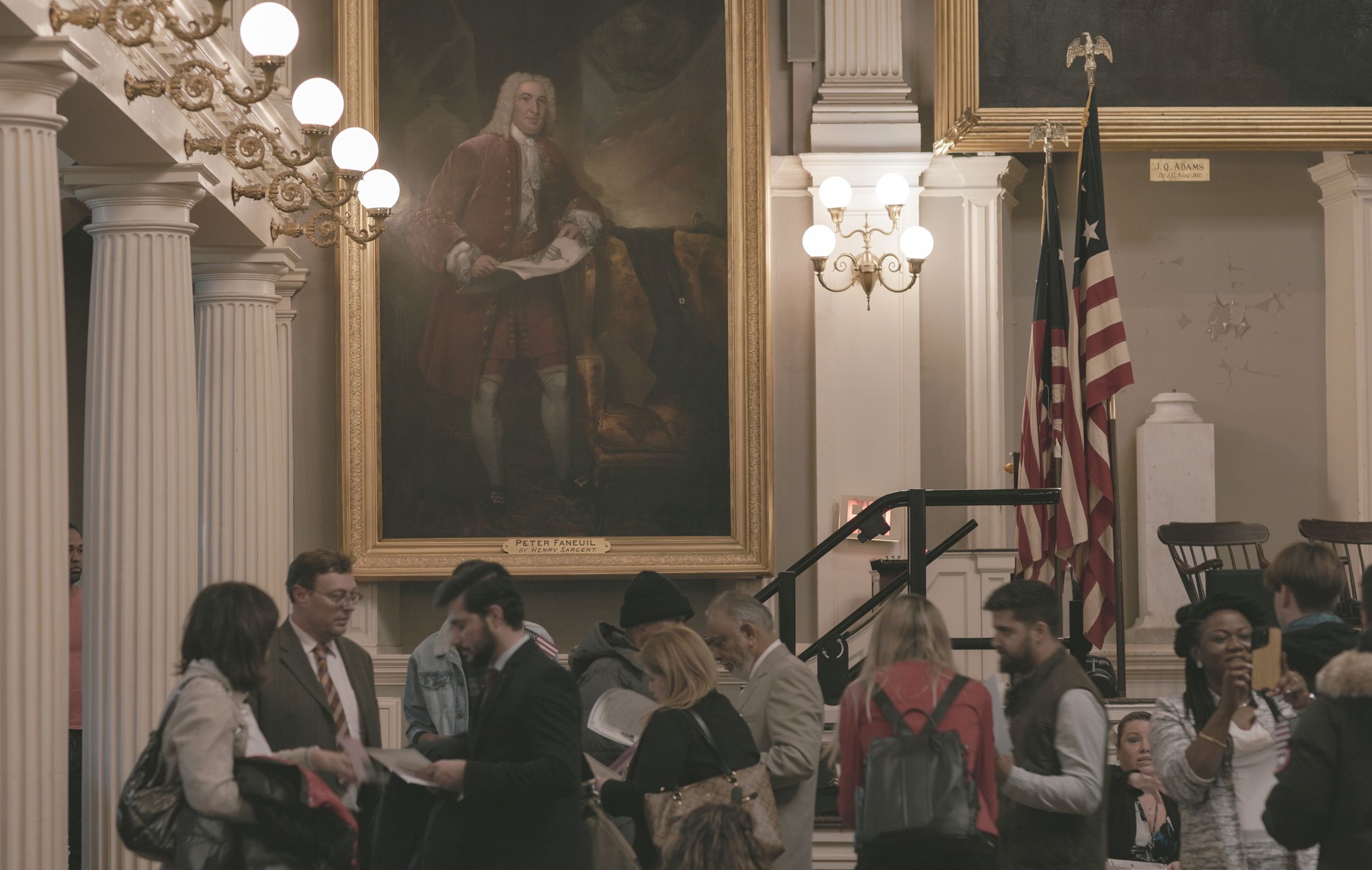 The  Four Floors of Faneuil Hall 