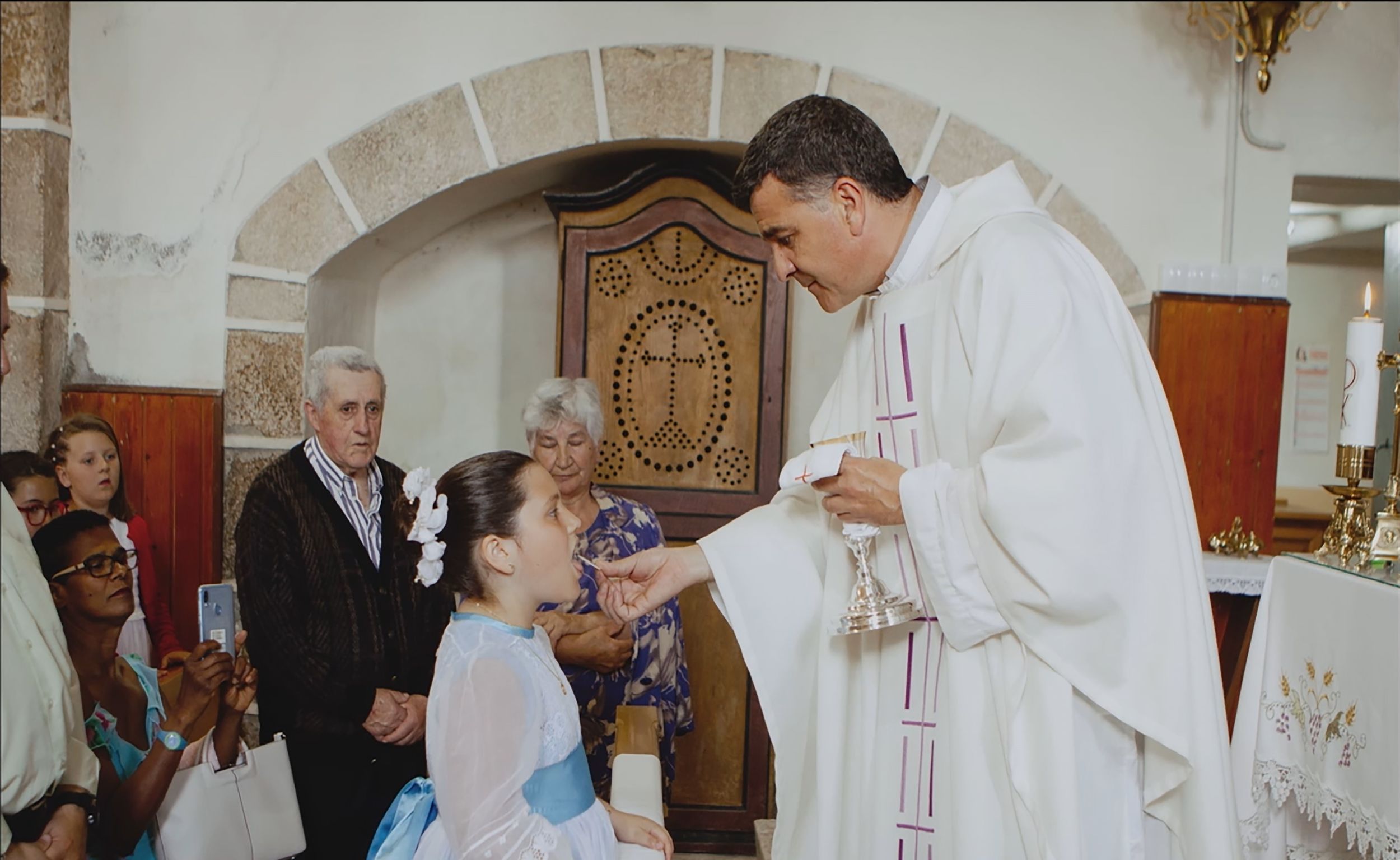 The Communion of My Cousin Andrea